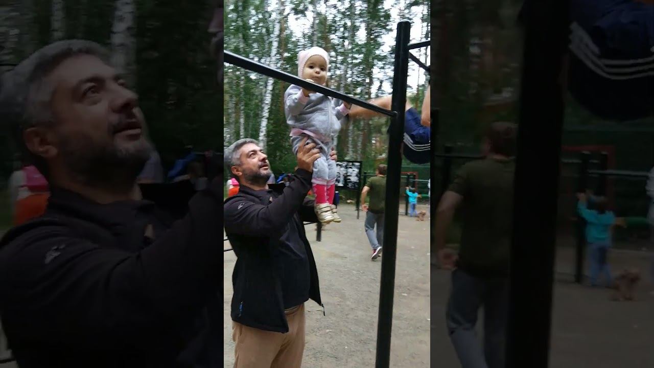 Учимся подтягиваться на турнике