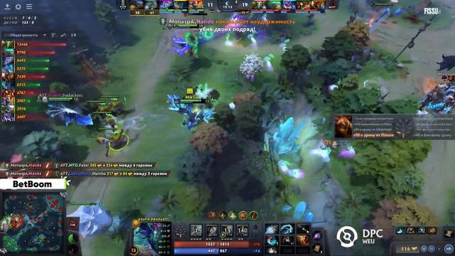 (RU) Monaspa vs Ancient Tribe | map 2 | DPC WEU 2023 Tour 1: Division II | by @Zloba & @Shachlos