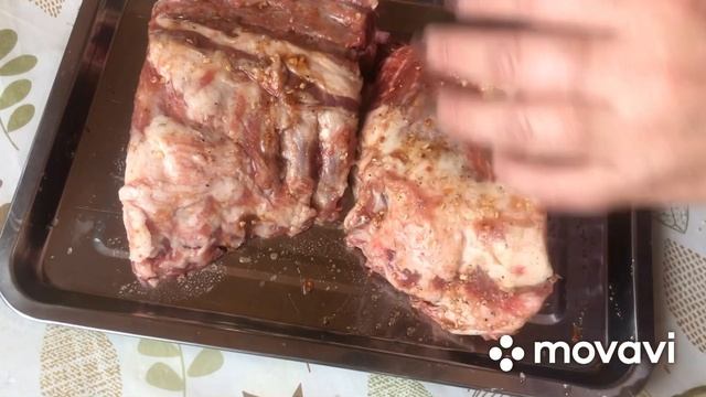Готовлю свиные рёбрышки😋👍👍👍 смотреть онлайн