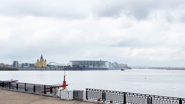 Нижний Новгород осенью 2024. Канатная дорога, наб. Федоровского, ул. Большая Покровская и др.