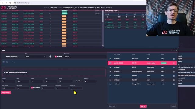 Торговый робот для Трендовой торговли Фьючерсами на Бирже АЕ - Тренд Trend. Торговые роботы 2024