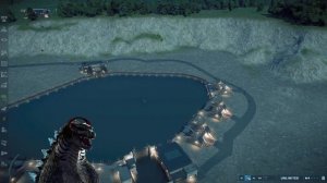 GODZILLA vs MEGALODON!! - Jurassic World Evolution 2 (ゴジラ 2021 MOD)