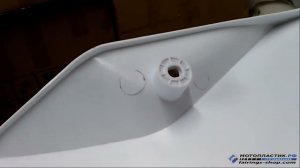 Мотопластик сделанный инжекционным способом. Литьё