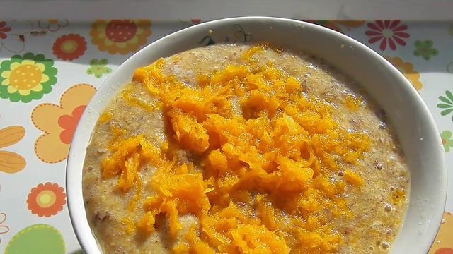 Каша Рыжая лиса изо льна