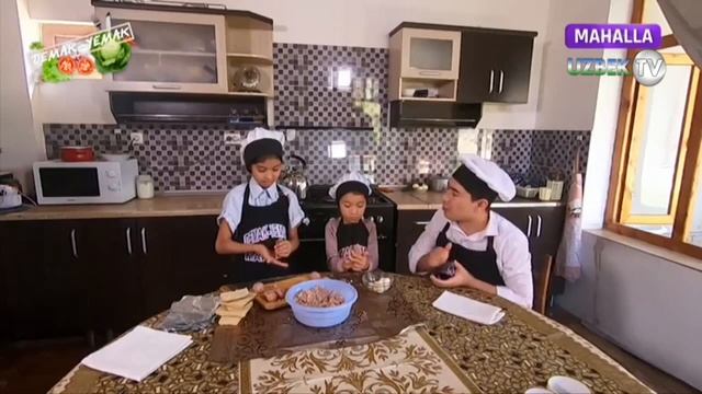 Фалгада котлет тайёрлашни ўрганамиз | Demak-emak смотреть онлайн