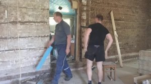 Смещаем дверной проем (в деревянном доме)