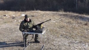 ВПО-221 Ланкастер,стрельба с упора  дистанция 100м.