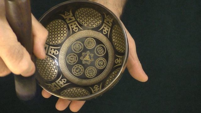 Поющая чаша Бутанская 15,8 см, Ре# 310 Гц