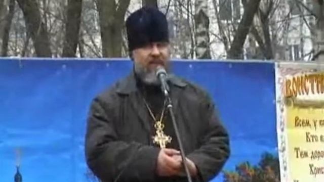 Слово протоиерея Виталия на Пасхальном празднике