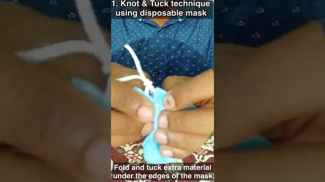 2 simple techniques to improve mask effectiveness against Covid || Dr Thamizhinian #shorts смотреть онлайн