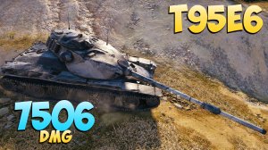 T95E6 - 5 Фрагов 7.5K Урона - Сердитый ястреб! - Мир Танков