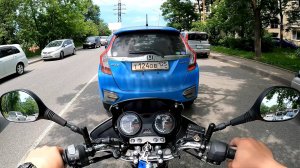 YAMAHA YBR125 Еду c о. Русский домой на ул. Нейбута, г. Владивосток