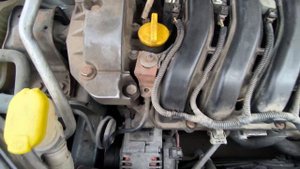 Запуск двигателя. Рено Меган 2. масло G energy sintec active 5W-30