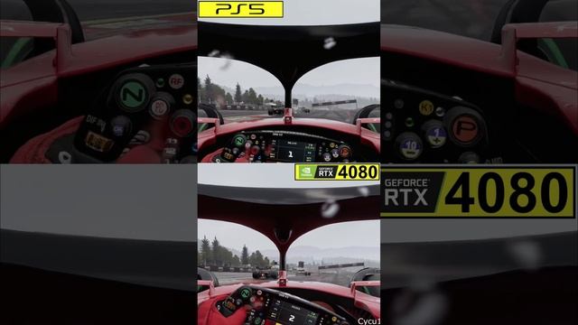 F1 24 PS5 vs PC RTX 4080 4K 60 FPS Ultra Graphics Comparison