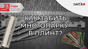 Как забить многопарную витую пару в плинт? Как снять плинт с рамы?