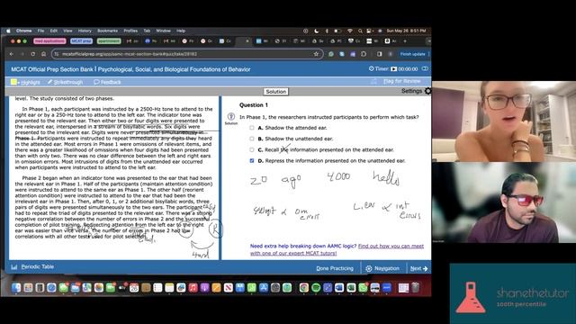 MCAT Psychology!