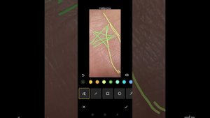 Глаз Фатимы в конце линии ума.