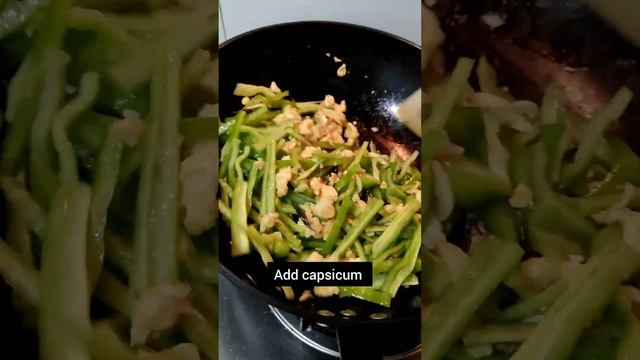 10 minutes easy Dinner recipe || Chinese Egg and Capsicum stir Fry Recipe || #shorts смотреть онлайн