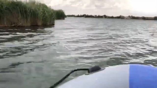 лодочный мотор ХАНКАЙ 6 обкатка на воде. ШАХТЫ смотреть онлайн