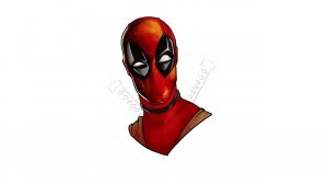 Drawing DeadPool - Procreate - Ipad pro - Extended version (3min)