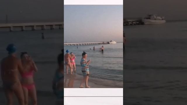 Витязево сегодня, вечернее море 19.08.24
