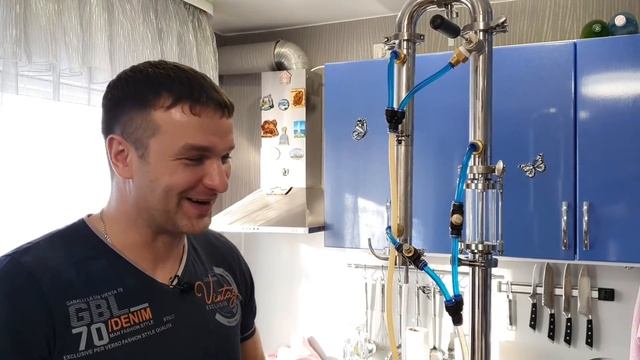 Настройка самогонного аппарата Юрич 38-2, комплект " КАК СЕБЕ". смотреть онлайн