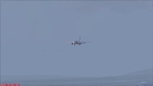 FSX PMDG Боинг-737/800 посадка в Салониках, Греция