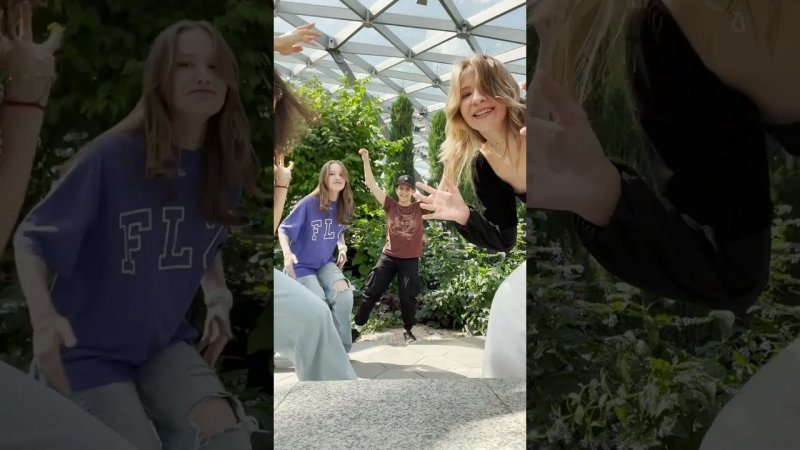 beautiful girls in a park helped us to make a tiktok! // runaway