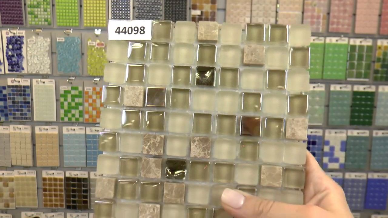 Мозаика из стекла и мрамора