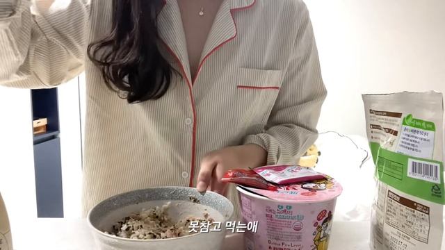 sub) 먹고자고 공부하고 운동하고 | 단기간 컴활1급 합격 | 대학생 일상 브이로그