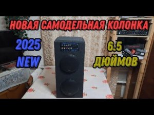Новая самодельная колонка 2024-2025 С наступающим всех Новым годом