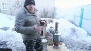 Самовар на дровах. Тест-Драйв