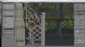 Gazebo Fancy Grid Blender 3d modeling