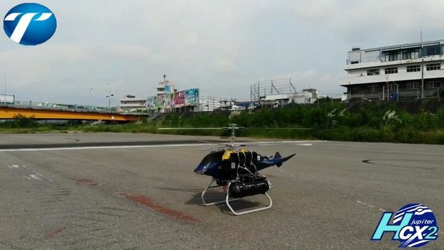 Hydrogen Fuel Cell powered helicopter | HCX2 JUPITER flight test 雷虎科技 Thunder Tiger