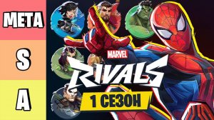 Я ОШИБАЛСЯ! Тирлист Marvel Rivals 1 СЕЗОН