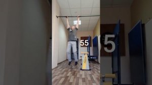 95 подтягиваний на турнике. Забелин Евгений (ветеран гиоевого спорта).