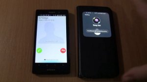 Over the Horizon Incoming call & Outgoing call at the Same Time Sony Xperia  +Samsung Galaxy S7 edg