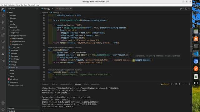 Payment(Shipping) in Django| 4 серия | Продвинутый курс Django Developer