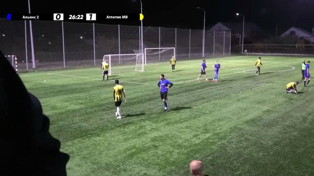 ✅ Альянс 2 vs Атлетик МВ / 14-й тур / Дивизион С / ЛФЛ КМВ смотреть онлайн