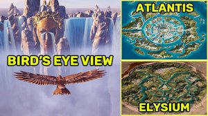 Assassin'S_creed_odyssey: Элизиум, Подземный мир, с высоты птичьего полета