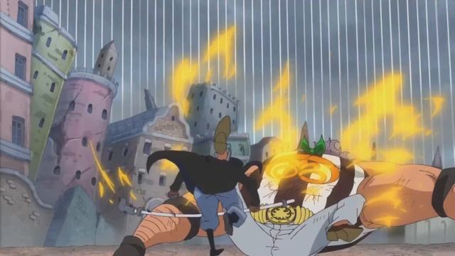 Sabo vs Burgess - Color of Armaments Clash HD 1080p Eng Sub One Piece