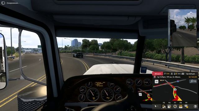 American Truck Simulator серия 2 приключение негаборита  в амереке убежала полиция