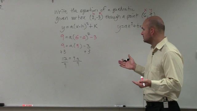 Learn how to write the equation of a parabola given the vertex and a point on the graph смотреть онлайн