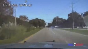 Raw Dashcam Footage Of Walmart Shoplifter Police Chase