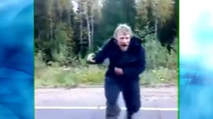 Техно дед, смешно танцует