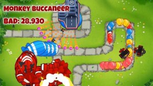 BTD 6 Monkey Sub vs Monkey Buccaneer
