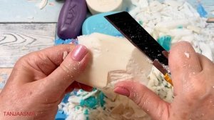 ASMR soap cutting Relaxing sounds Резка мыла АСМР мыло Релакс #relaxtime