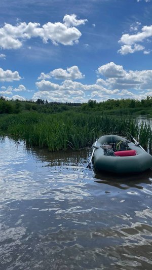 Сплав по реке Быстрая Сосна 2024, часть 1