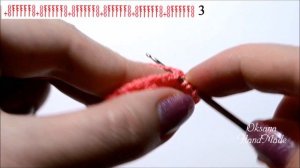Цветок, вязанный крючком. Мастер класс. DIY flower crochet