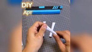 Пистолет из бумаги своими руками. Оригами пистолета. DIY Арт